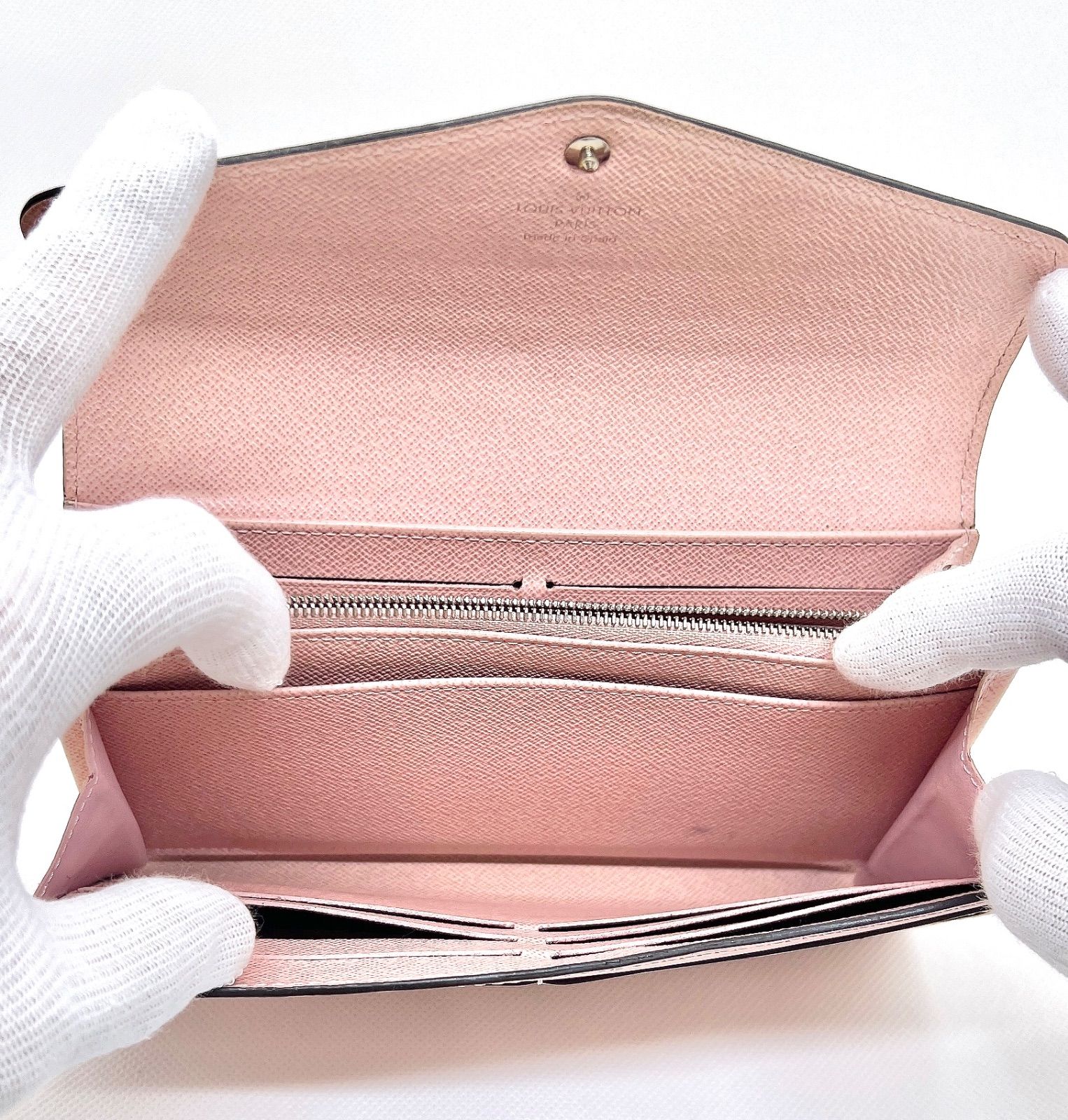 ルイヴィトン エピ ポルトフォイユ  サラ ローズバレリーヌ LOUIS VUITTON ルイヴィトン ポルトフォイユ サラ エピ ローズ