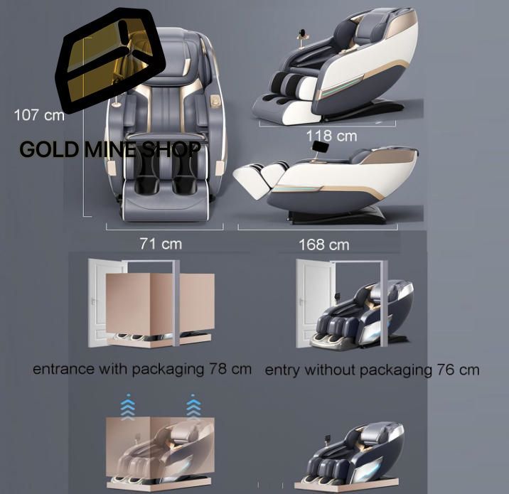 マッサージチェア ホーム組み立て不要4DマニピュレータースペースカプセルSLマニピュレーターゼログラビティ多機能電気マッサージチェア