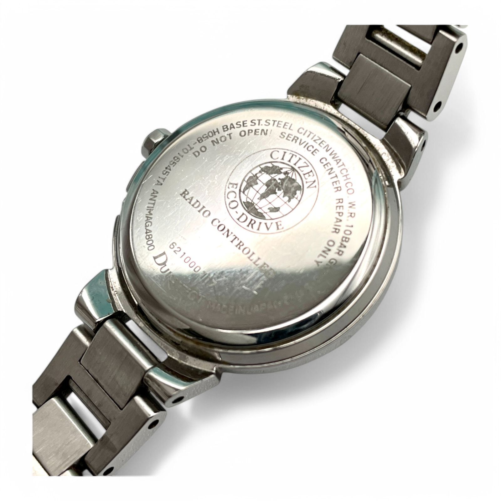 美品□ 稼動 CITIZEN シチズン XC クロスシー 電波ソーラー H058