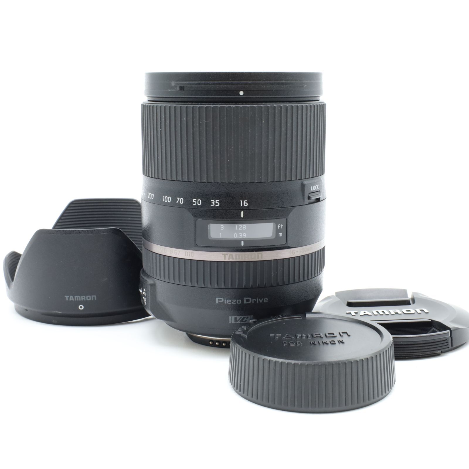 並品 TAMRON 16-300mm F3.5-6.3 DiII VC PZD MACRO ニコン用 225013