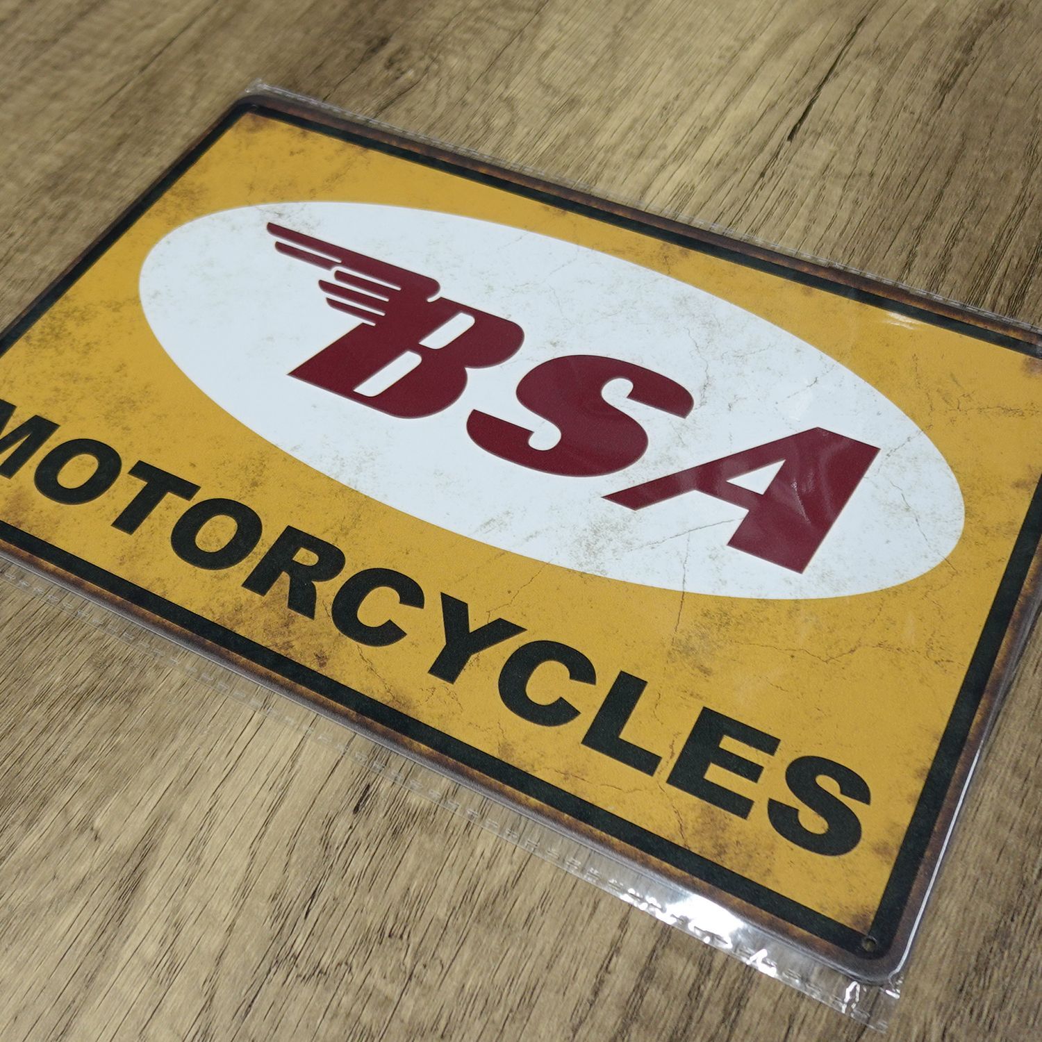 BSA アメリカ 看板 サインボード ブリキ看板 レトロ ビンテージ メタル