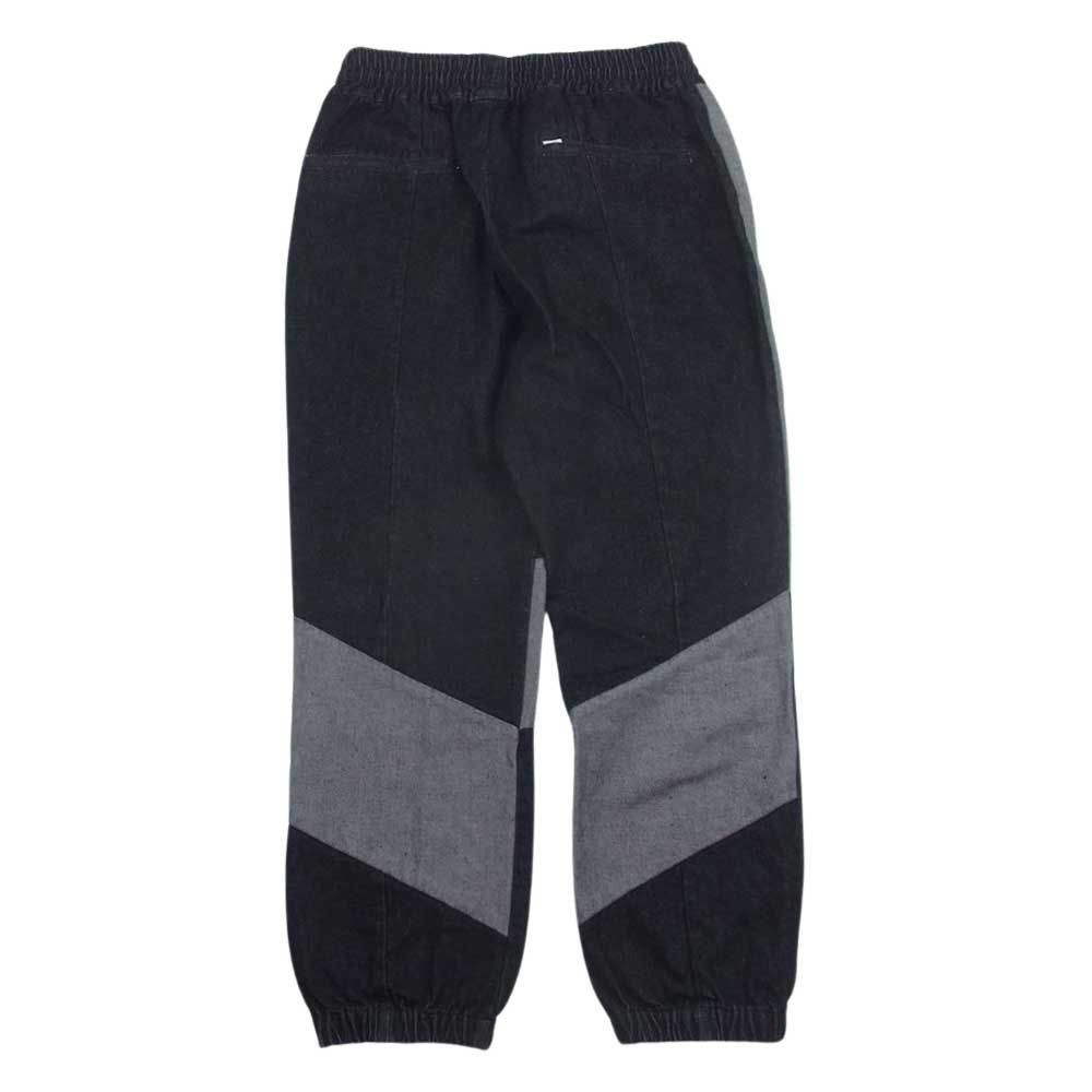 サプール SAPEur DENIM TRACK PANTS デニム トラック パンツ ブラック 