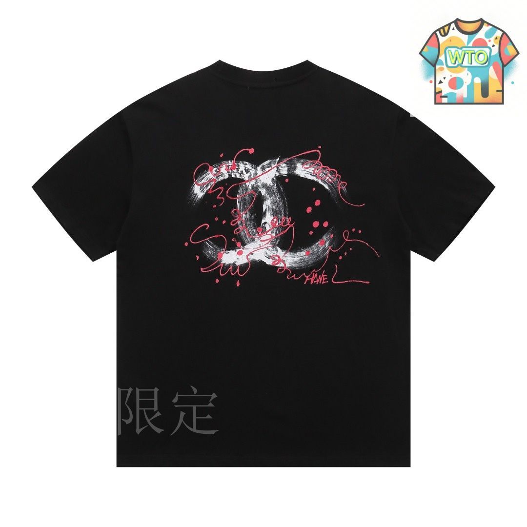 【新作25SS】CHANEL ロゴTシャツ 今日特価】CHANEL 25ss グレーロゴプリント T シャツ-3 - メルカリ