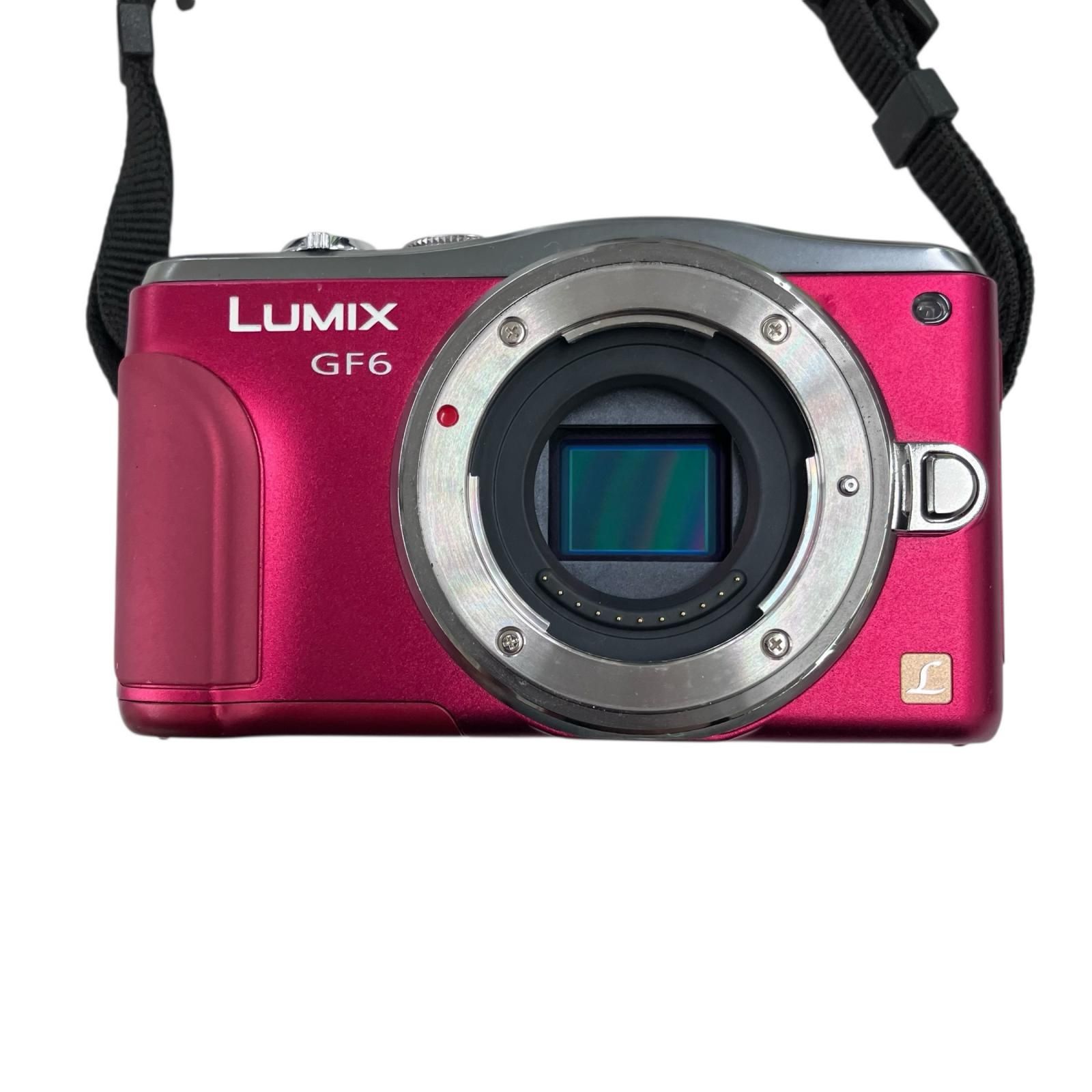 186000 現状品 Panasonic パナソニック ミラーレス一眼 LUMIX DMC-GF6