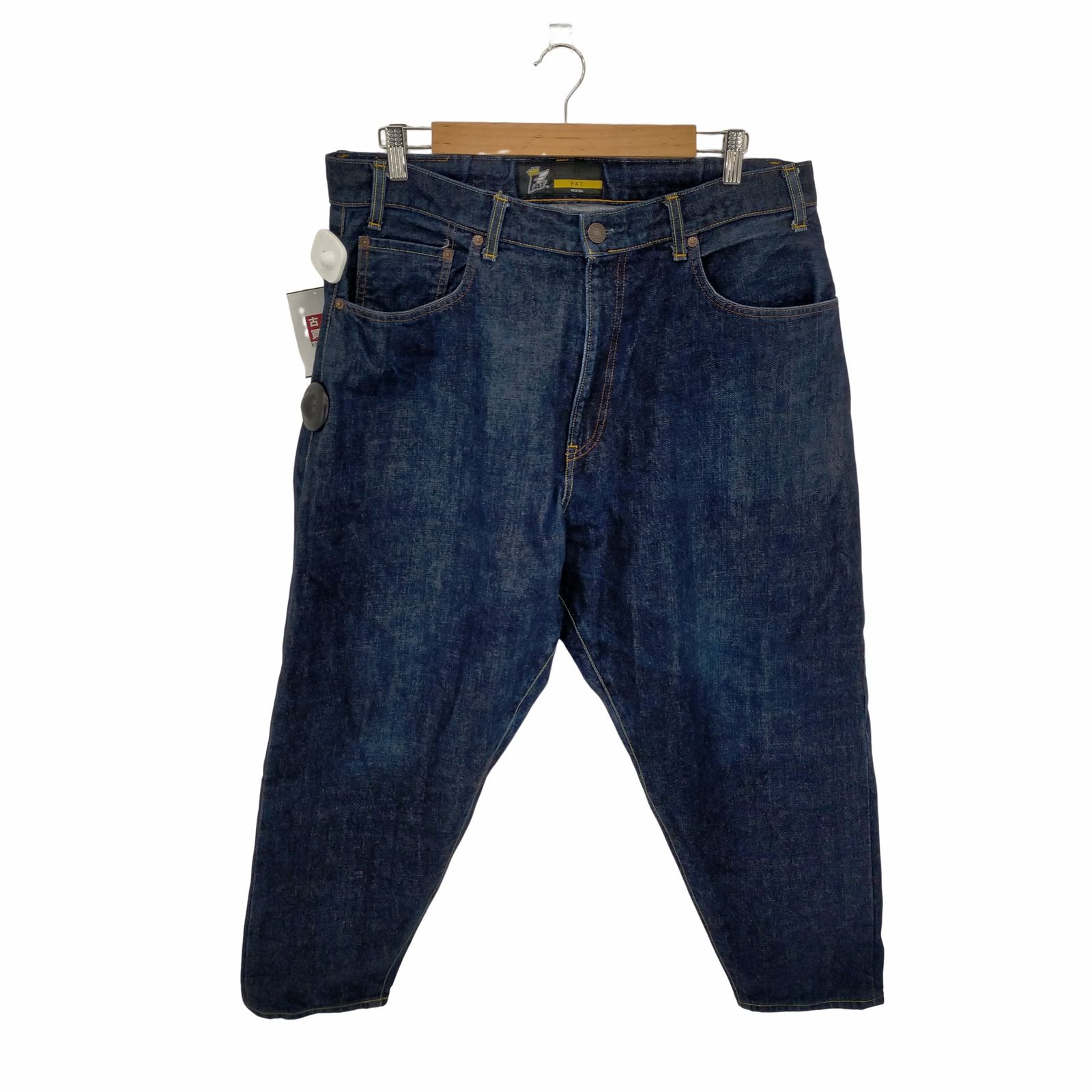 FAT デニム ワイドパンツ テーパードデニム FAT/247 BLUE - FeelFORCE