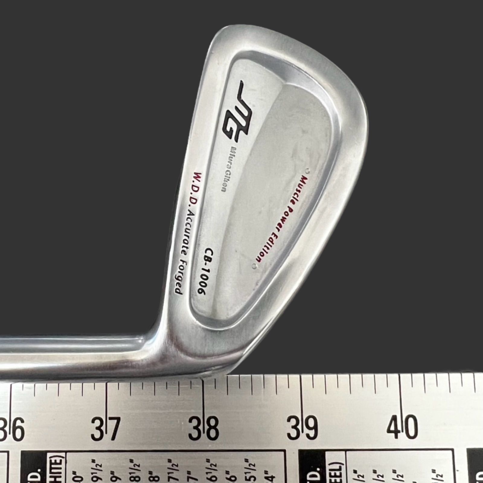 アイアンセット 7本 三浦技研 MIURA CB-1006 #4〜PW スチール