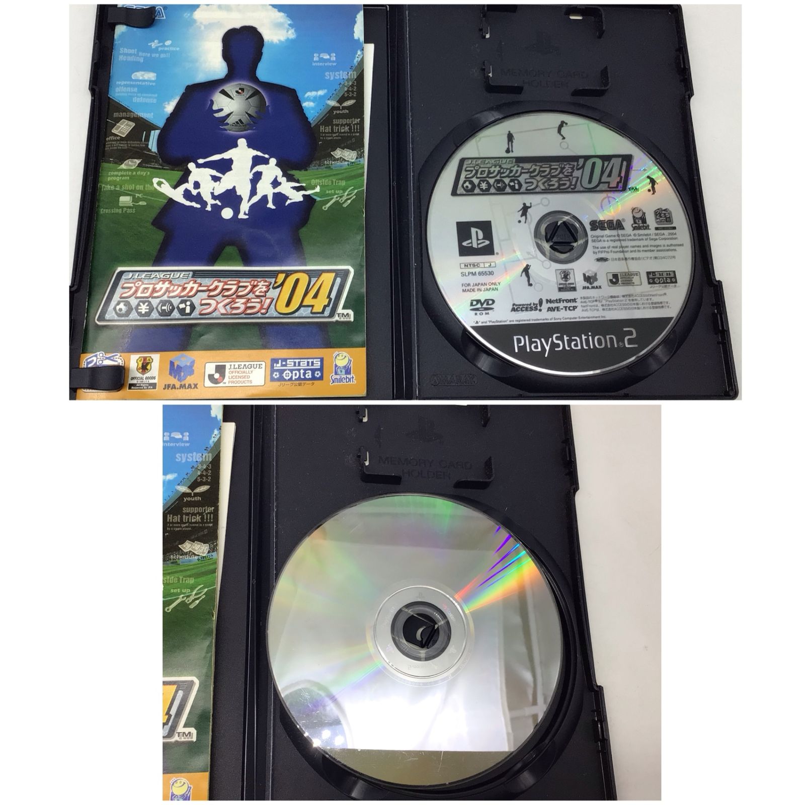5272 【PS2】J.LEAGUE プロサッカークラブをつくろう！'04・欧州