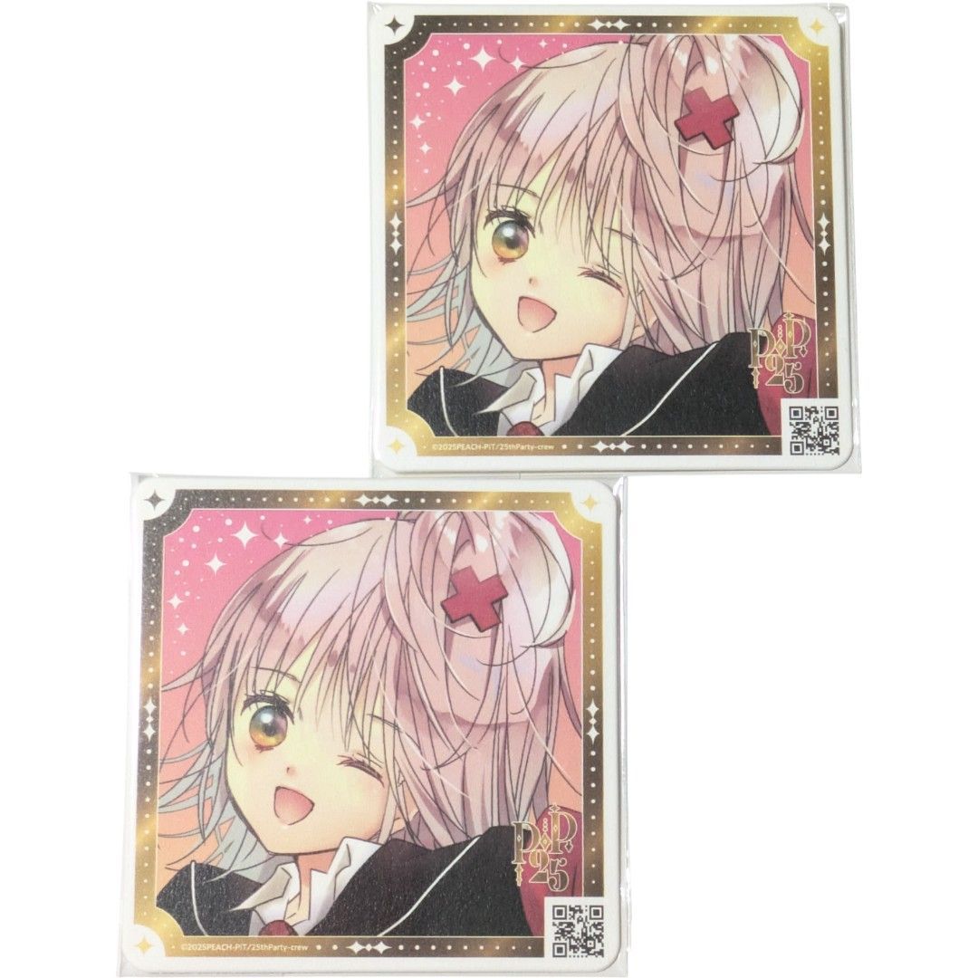 PEACH-PIT 25周年特別展 コースター しゅごキャラ！　あむ　イクト PEACH-PIT 25周年特別展 コースター しゅごキャラ！ あむ イクト