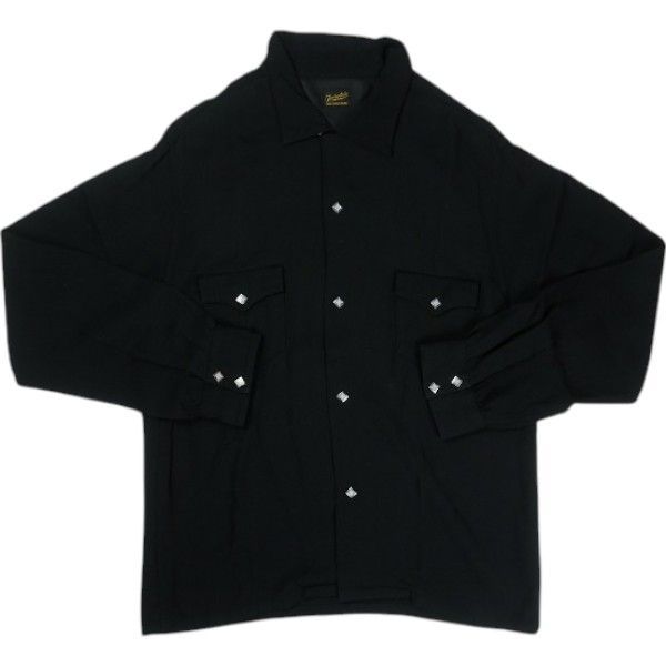 Size M TENDERLOIN テンダーロイン T-RAYON WESTERN SHT P BLACK 長袖シャツ 黒 -非常に良い 20820375