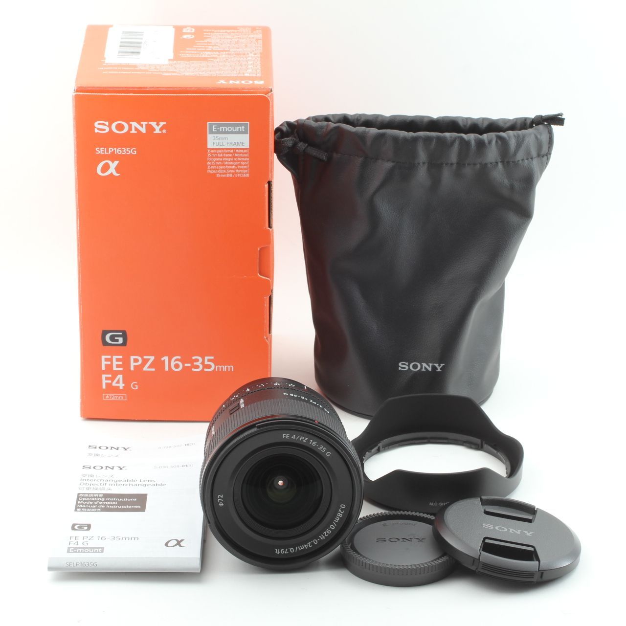 SONY ソニー FE PZ 16-35mm F4 G SELP1635G - メルカリ