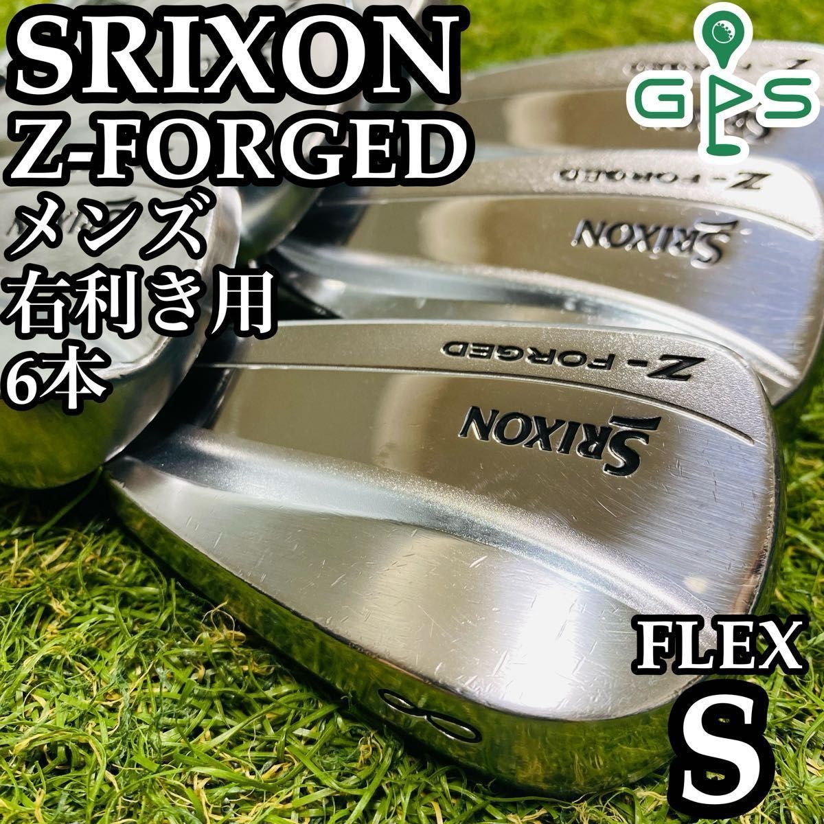 【良品】スリクソン 初代Z-FORGED MB メンズアイアンセット 6本 S 良品】スリクソン 初代Z-FORGED MB メンズアイアンセット 6本 S