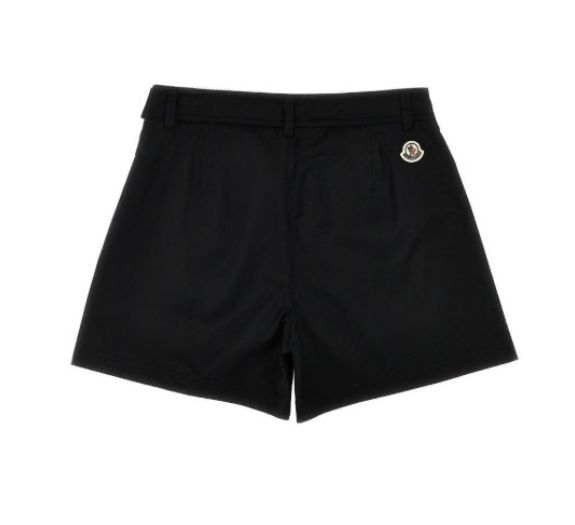 MONCLER キッズ ロゴワッペン ハーフパンツ