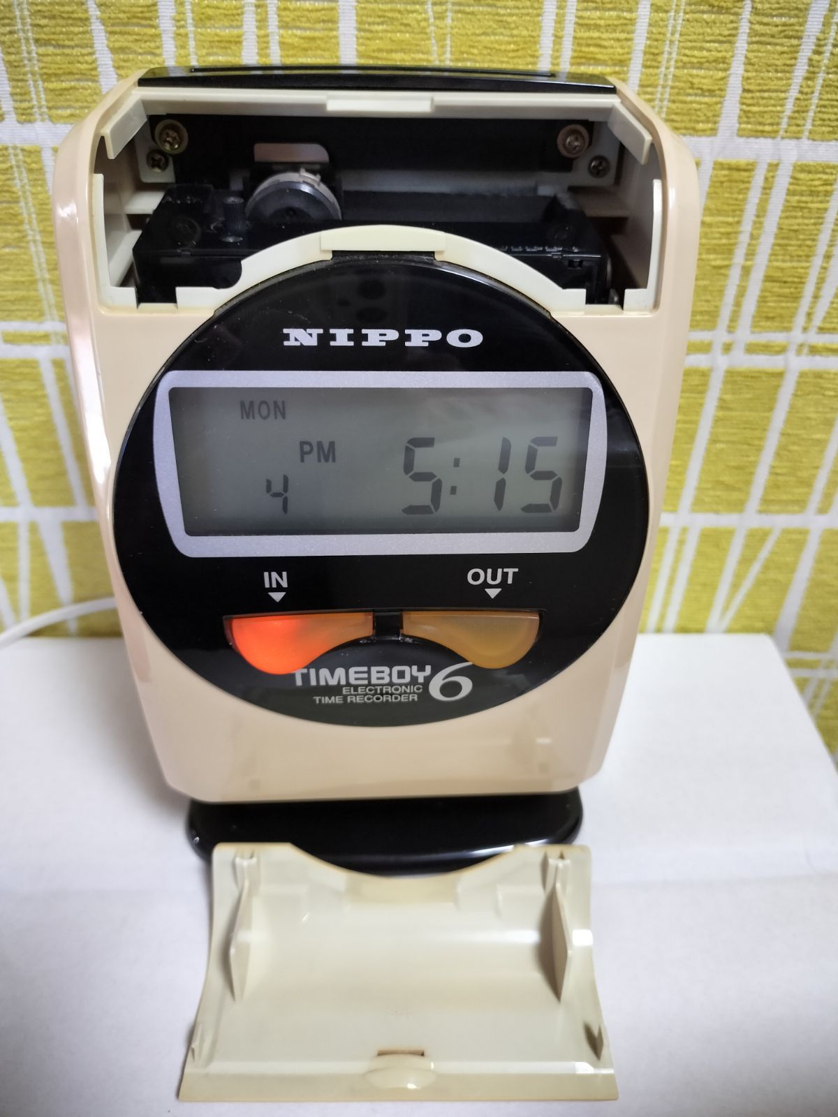 NIPPOタイムレコーダー TIMEBOY8プラス NIPPO タイムボーイ8プラス｜レジスター伝票と店舗用品の店