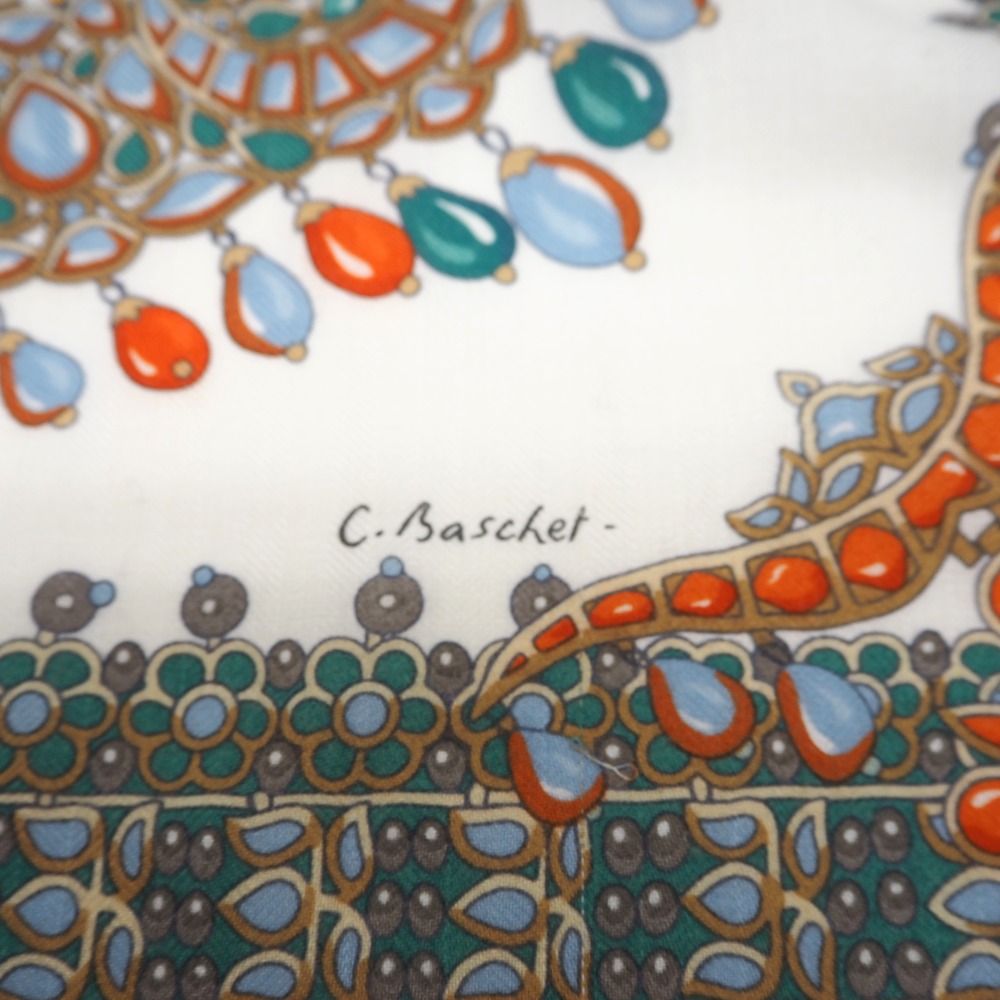 HERMES/エルメス カレ140 カレジェアン PARURES DES MAHARAJAS
