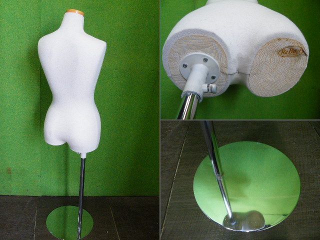 ReBody 婦人トルソー ニット張り レディース ７号サイズ FRPボディ 若干染みあり F-545 MARWIL-DEMENAGEMENTS_CH