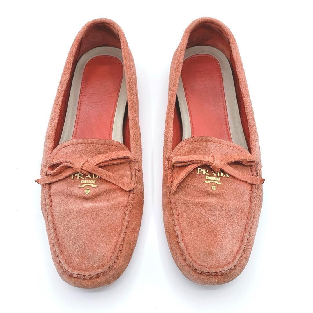 美品ためし履きのみ♡PRADAスエードパンプス♡ローファー 美品ためし履きのみ♡PRADAスエードパンプス♡ローファー