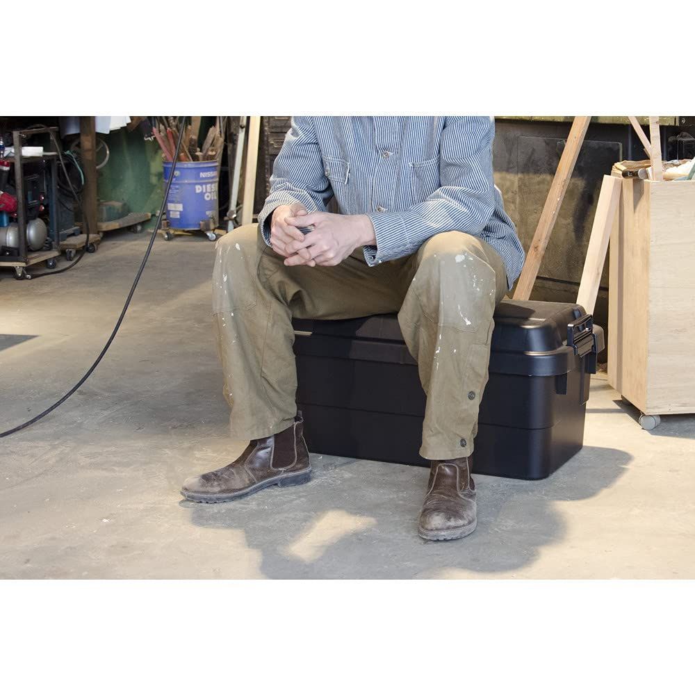 人気商品 BLKC-70 黒 70L 収納ボックス トランクカーゴ TRUSCO トラスコ