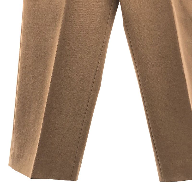 ボトムスその他 Jil Sander Brown wool trousers Jil Sander Belted Wool Trousers | Saks Fifth Avenue