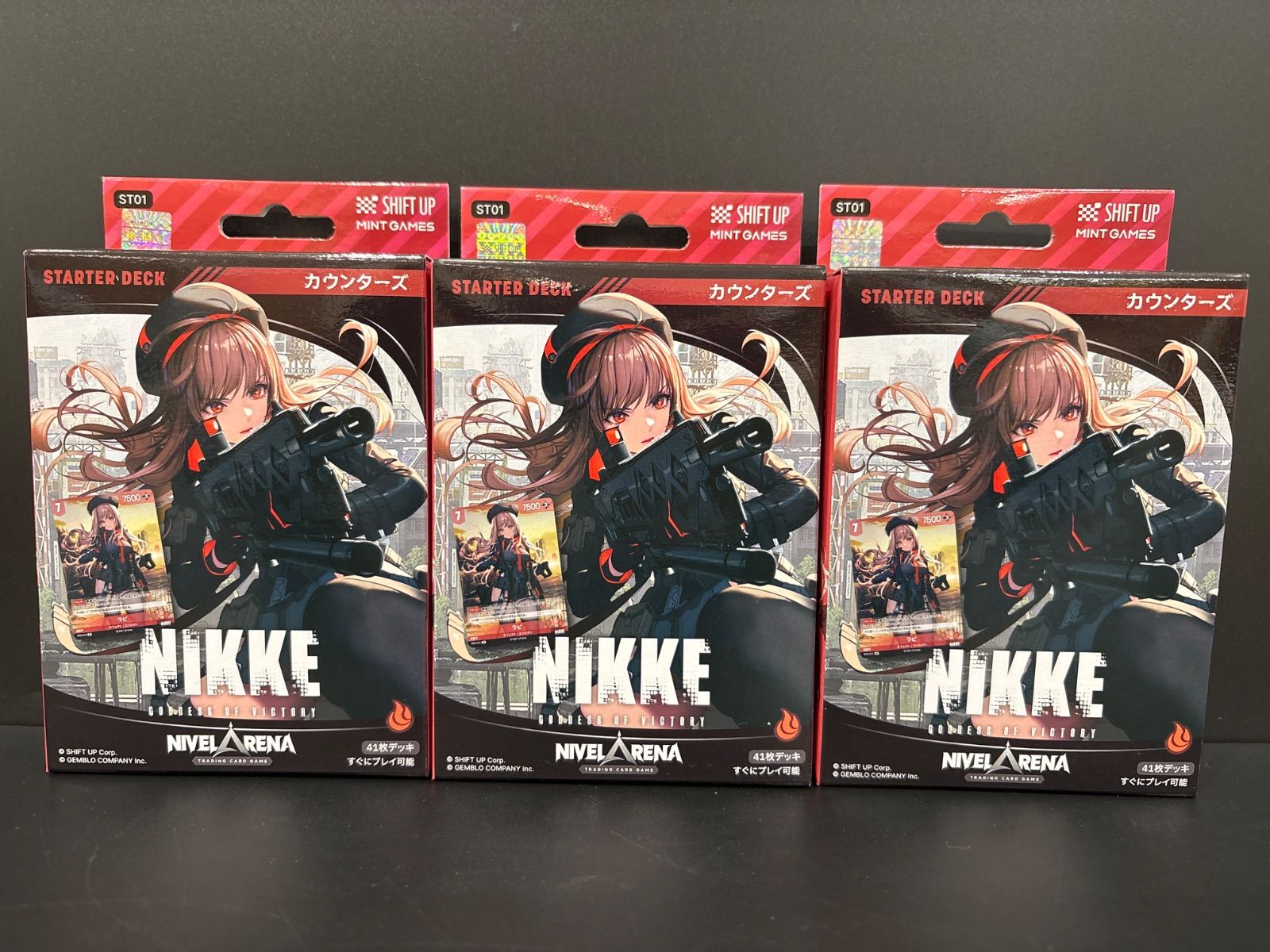NIVEL ARENA 勝利の女神:NIKKE スターターデッキ カートン NIVELARENA