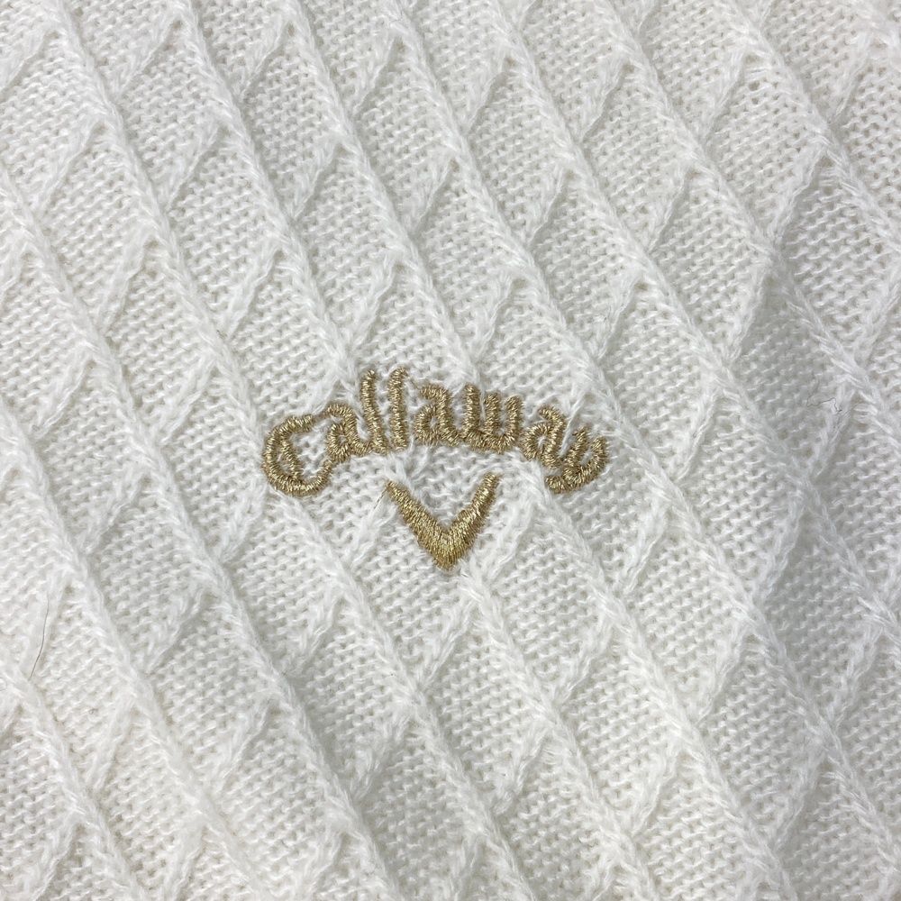 サイズ：L CALLAWAY キャロウェイ  フード付 長袖 ジップジャケット  イエロー系 [240101455426] ゴルフウェア レディース ストスト Callaway CALLAWAY キャロウェイ フード付 ジップジャケット