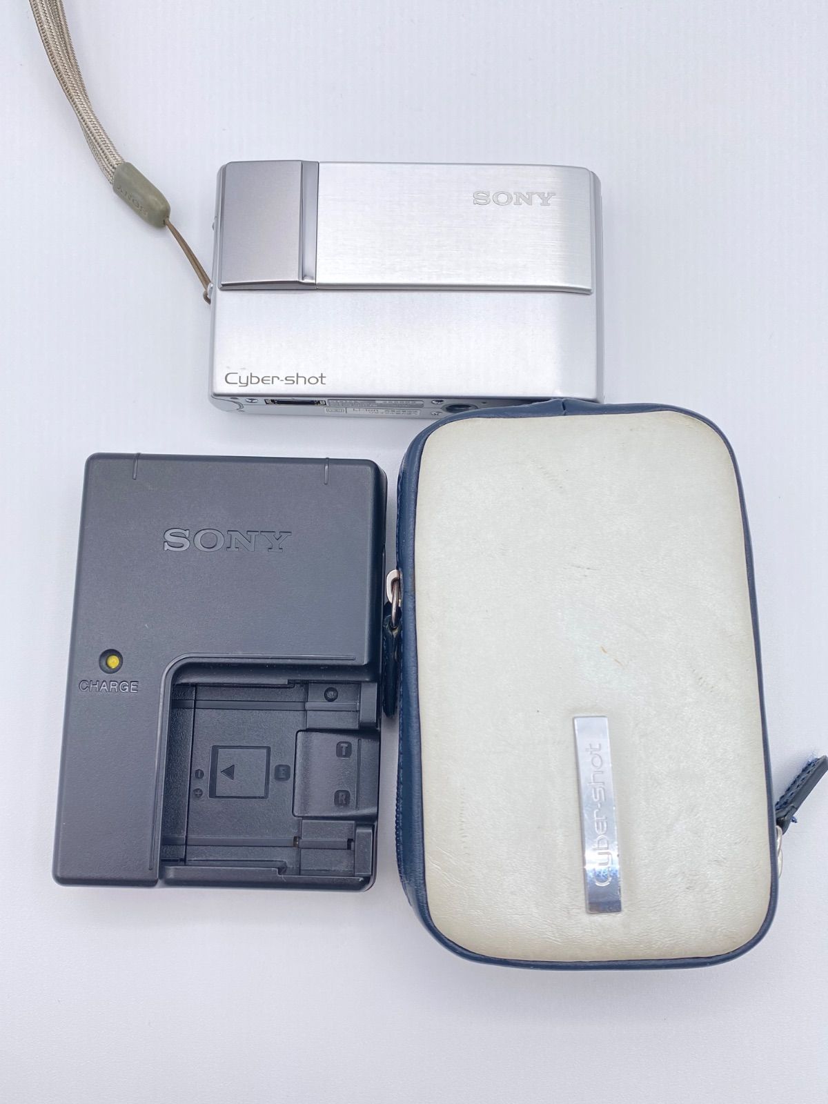 SONY サイバーショット DSC-T10 シルバー｜動作品フルセット 
