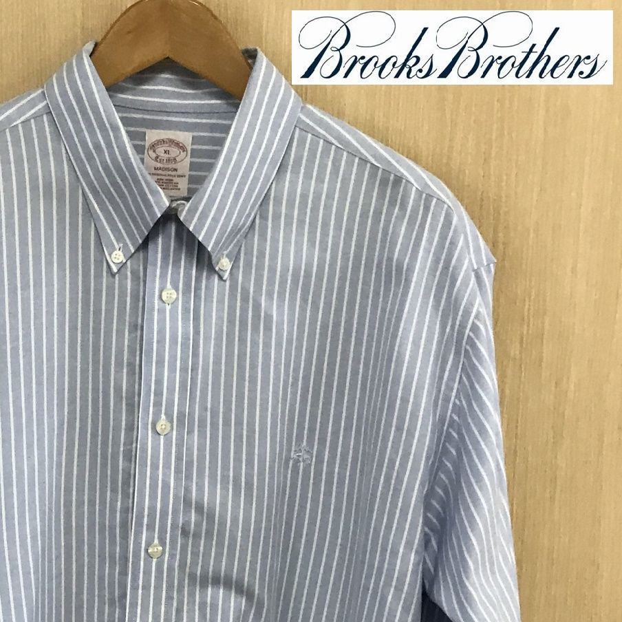 古着　Brooks Brothers　ブルックスブラザーズ　メンズ　長袖　シャツ