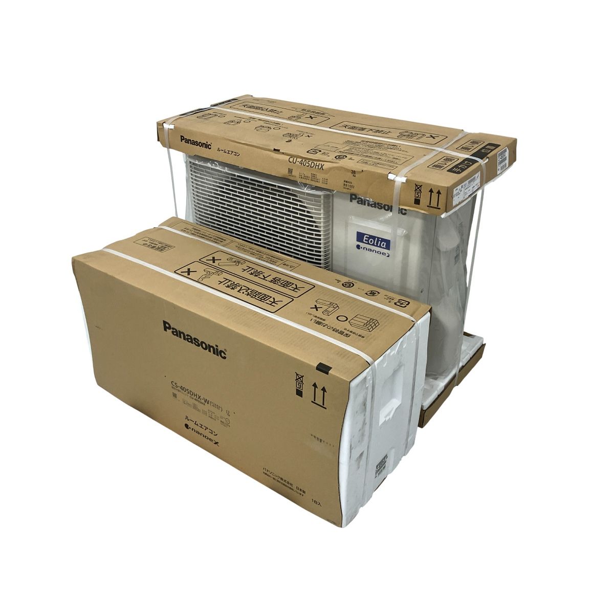Panasonic CS-405DHX-W 室内機 CU-405DHX 室外機 ルームエアコン HX 壁掛形 14畳程度 シングル 単相100V パナソニック ♥ S10469982