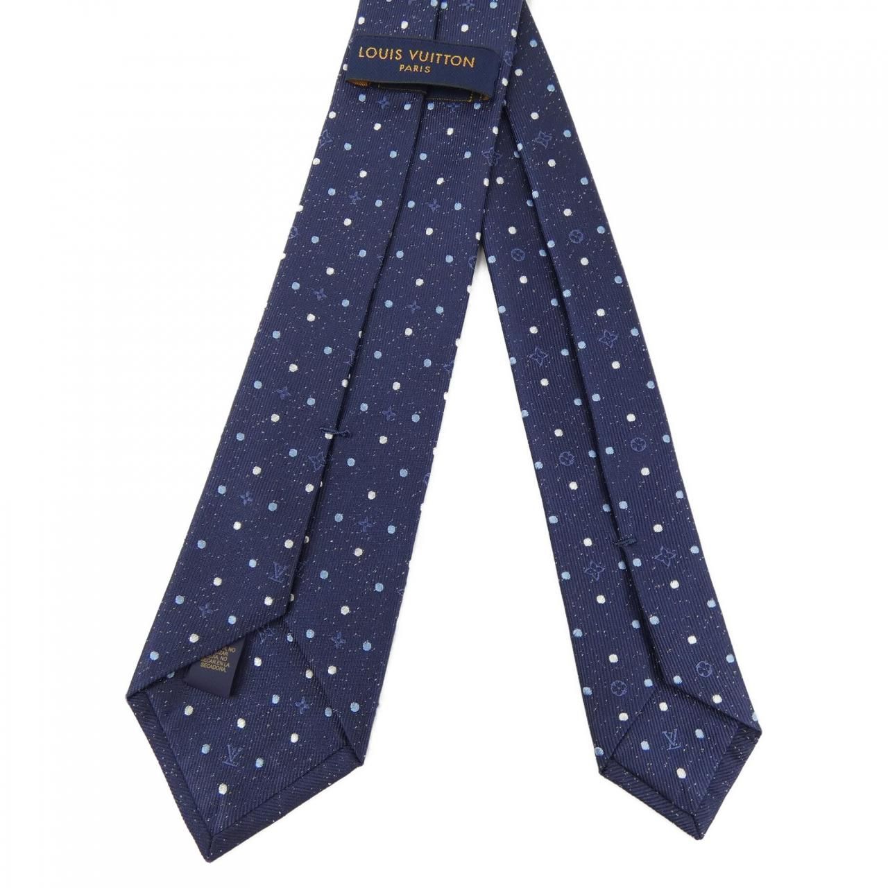 LOUIS VUITTON ネクタイ クラヴァット・ネオ モノグラミッシム 国内