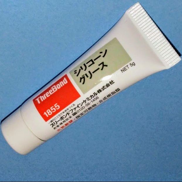 スリーボンド1855シリコーングリース 5g 2本セット 新品 日本製潤滑剤
