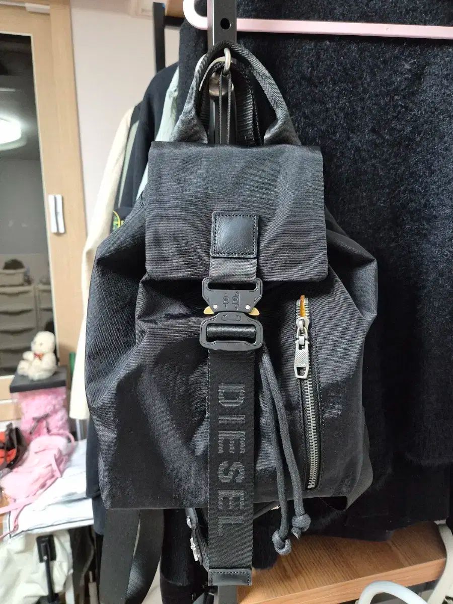 DIESEL ディーゼル ブラック リュック リュックサック バッグ