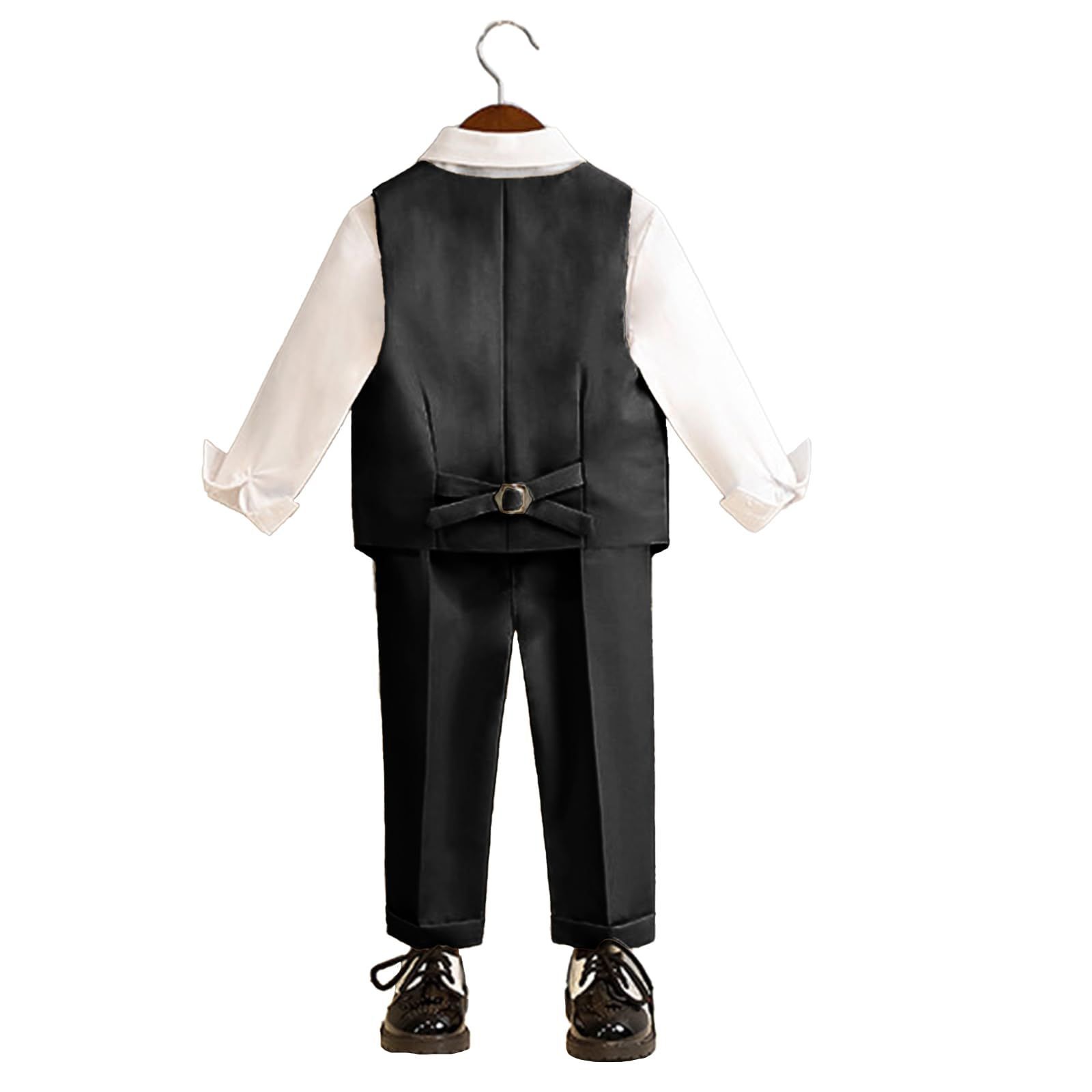 [LOLANTA] キッズ スーツ フォーマル 男の子 無地 5点セット 6点セ