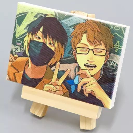 中古】キャンバスボード・キャンバスアート レトルト＆ガッチマン(等身