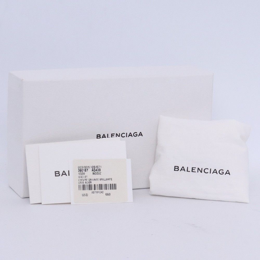BALENCIAGA メタリックエッジ クラシック コンチネンタル ロング