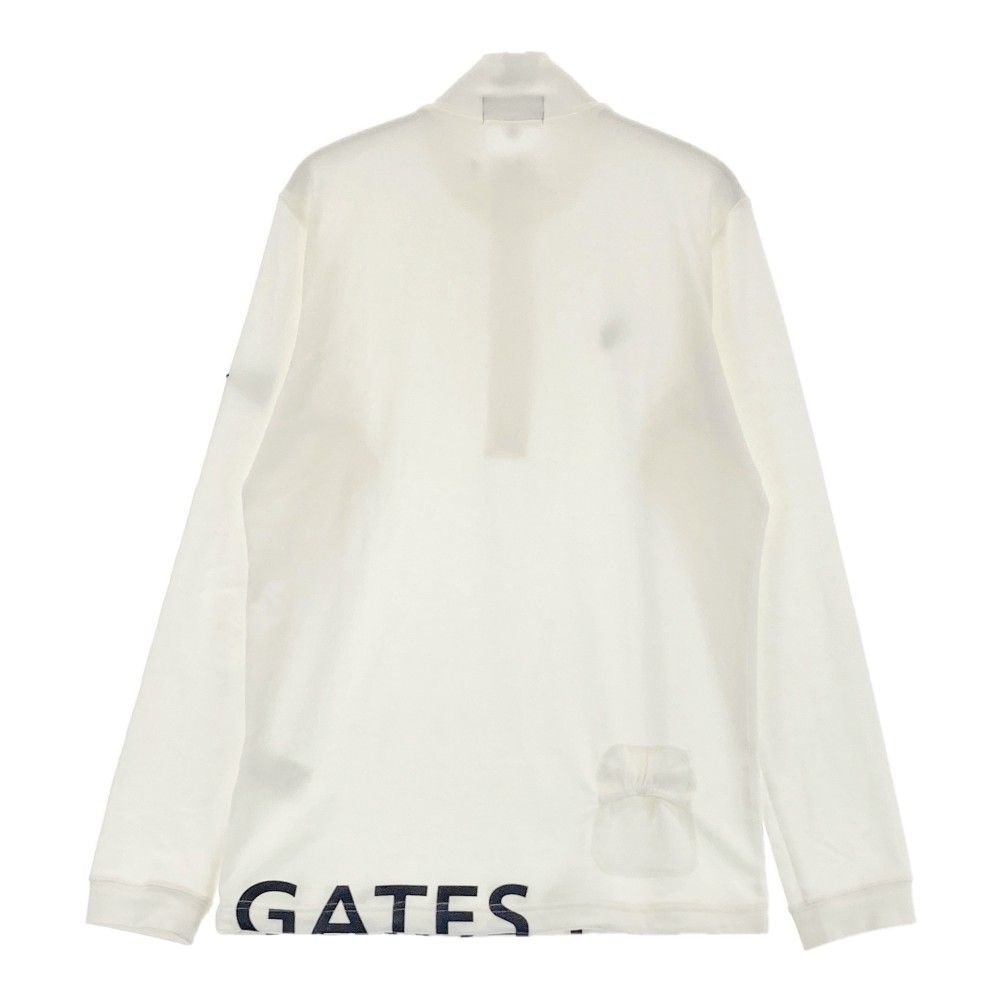 PEARLY GATES 長袖ハイネックモックシャツ ホワイト パーリーゲイツ