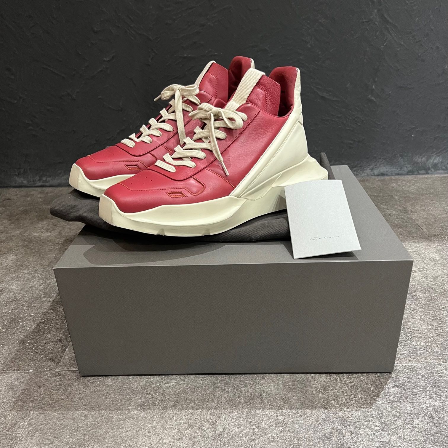 Rick Owens STROBE GETH RUNNER RU01B1814 ゲスランナー スニーカー ...