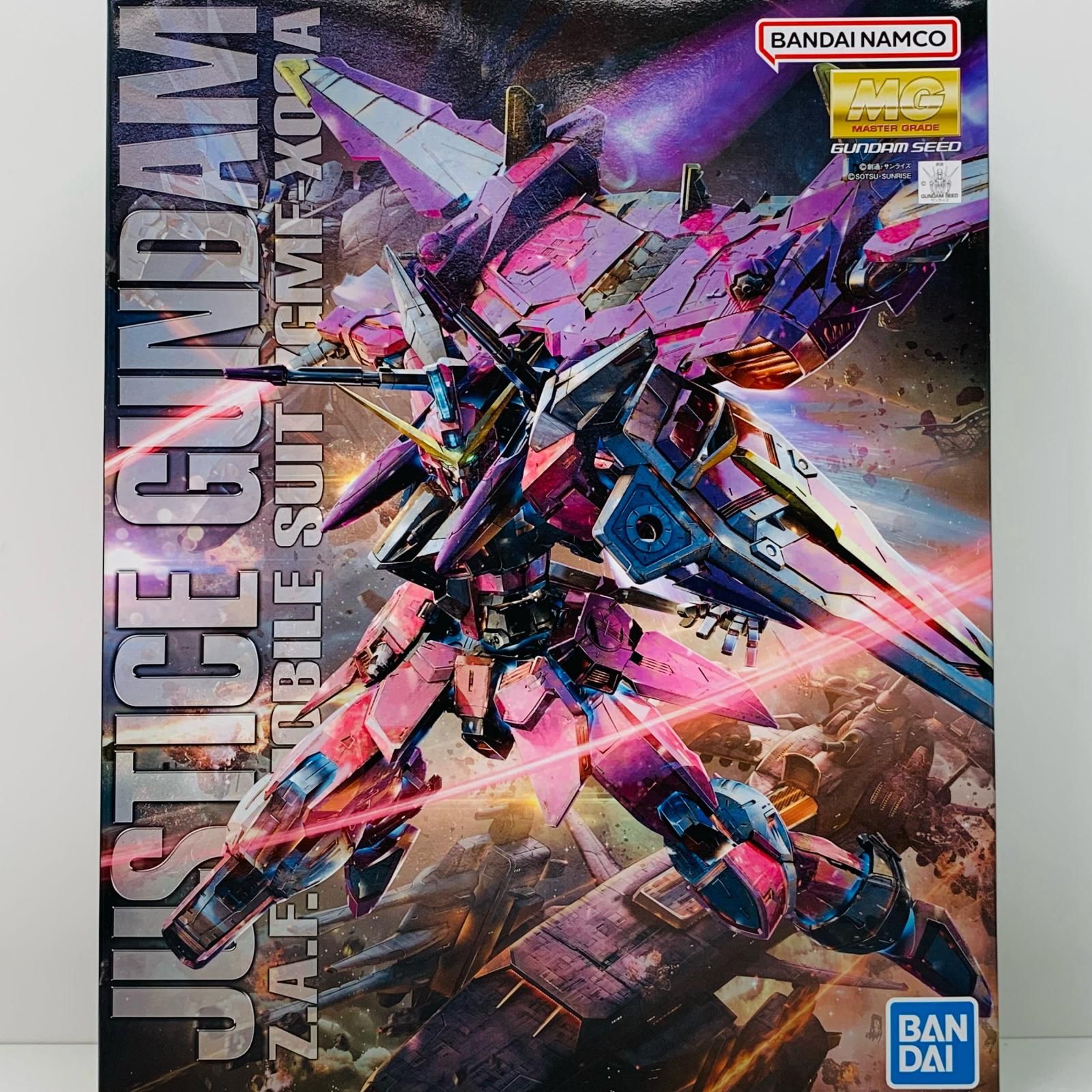 プラモデル 機動戦士ガンダムSEED ZGMF-X09A ジャスティスガンダム MG