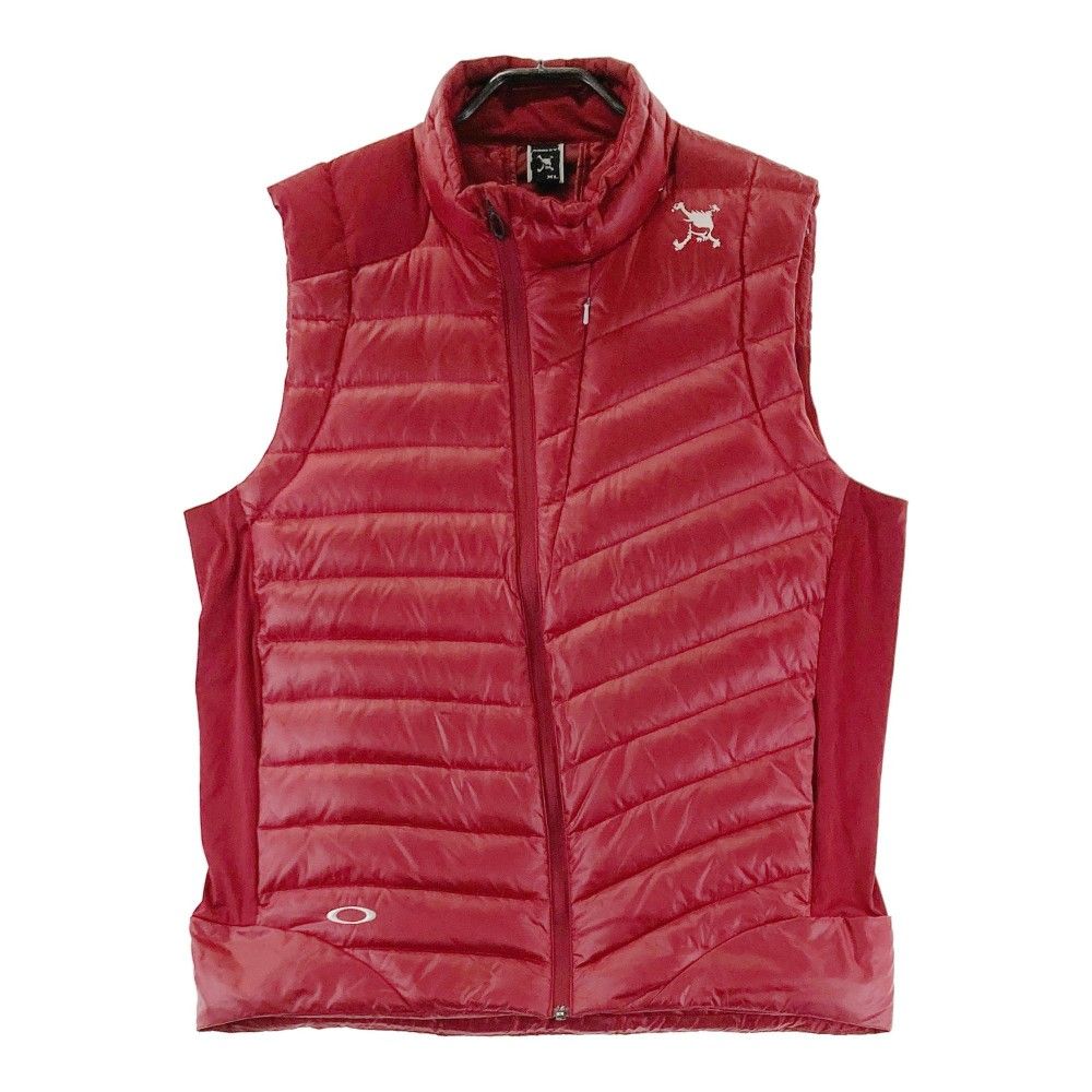 OAKLEY オークリー　ダウン ジャケット ベスト　刺繍　ゴルフ スカル　XL OAKLEY ベスト ジレ オークリー SKULL TRANSFORM DOWN VEST 3.0