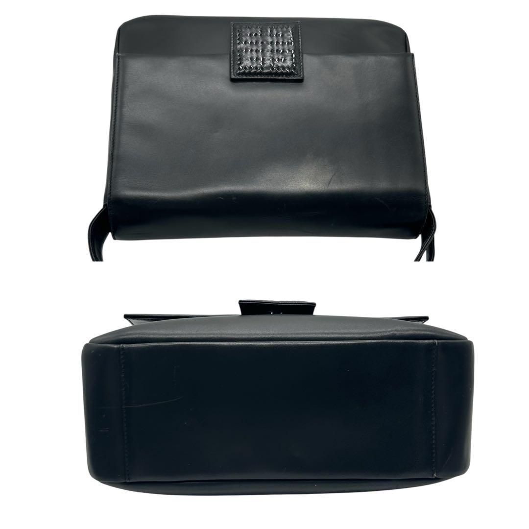 ☆美品☆ GIVENCHY ワンショルダーバッグ ブラック レザー MAROQUINERIE ワンショルダーバッグ レザー 黒（2023/02/13買取