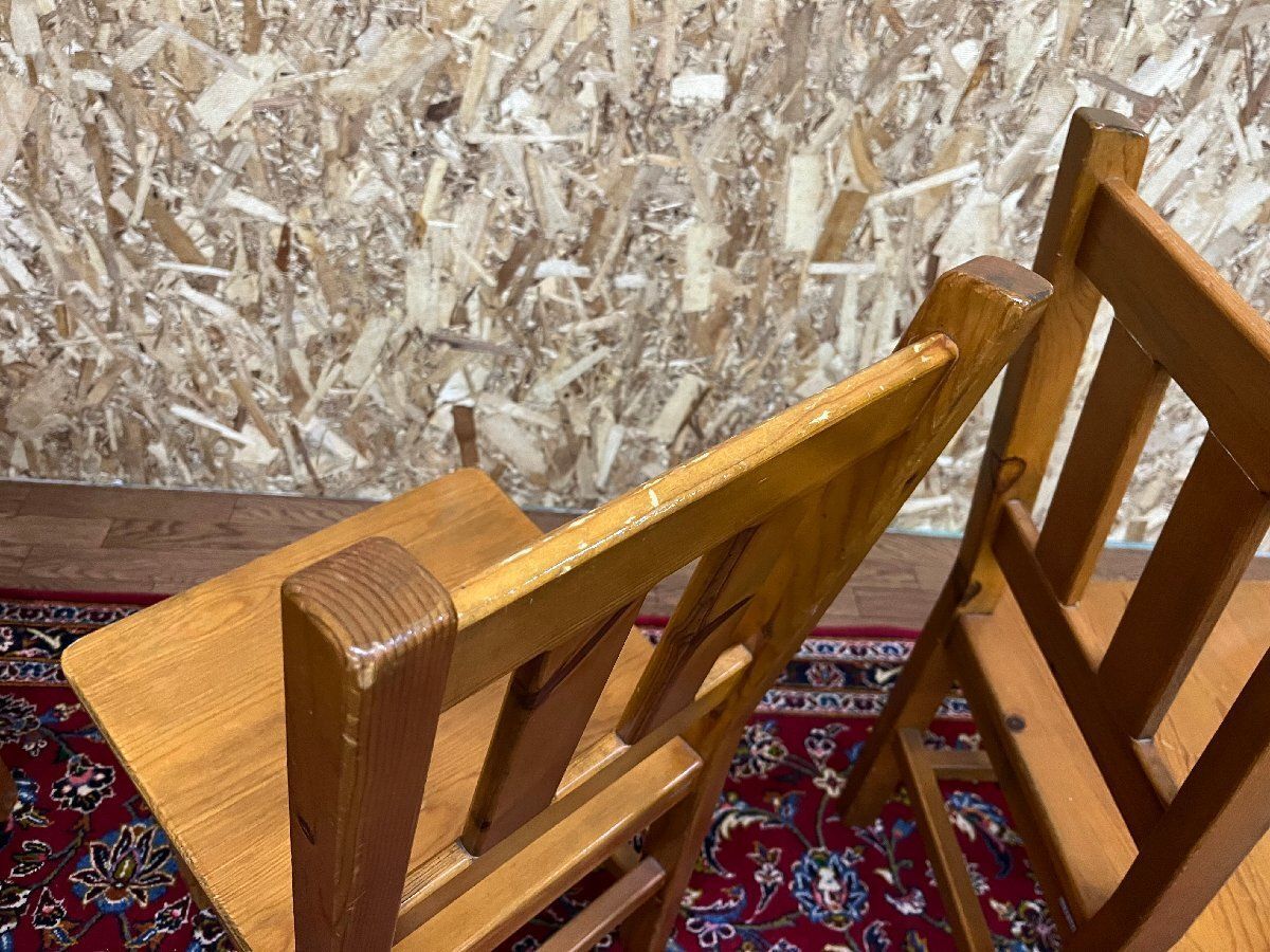 アンファン　ダイニングチェアー enfant アンファン ダイニングチェア 4脚セット 食卓椅子 パイン材