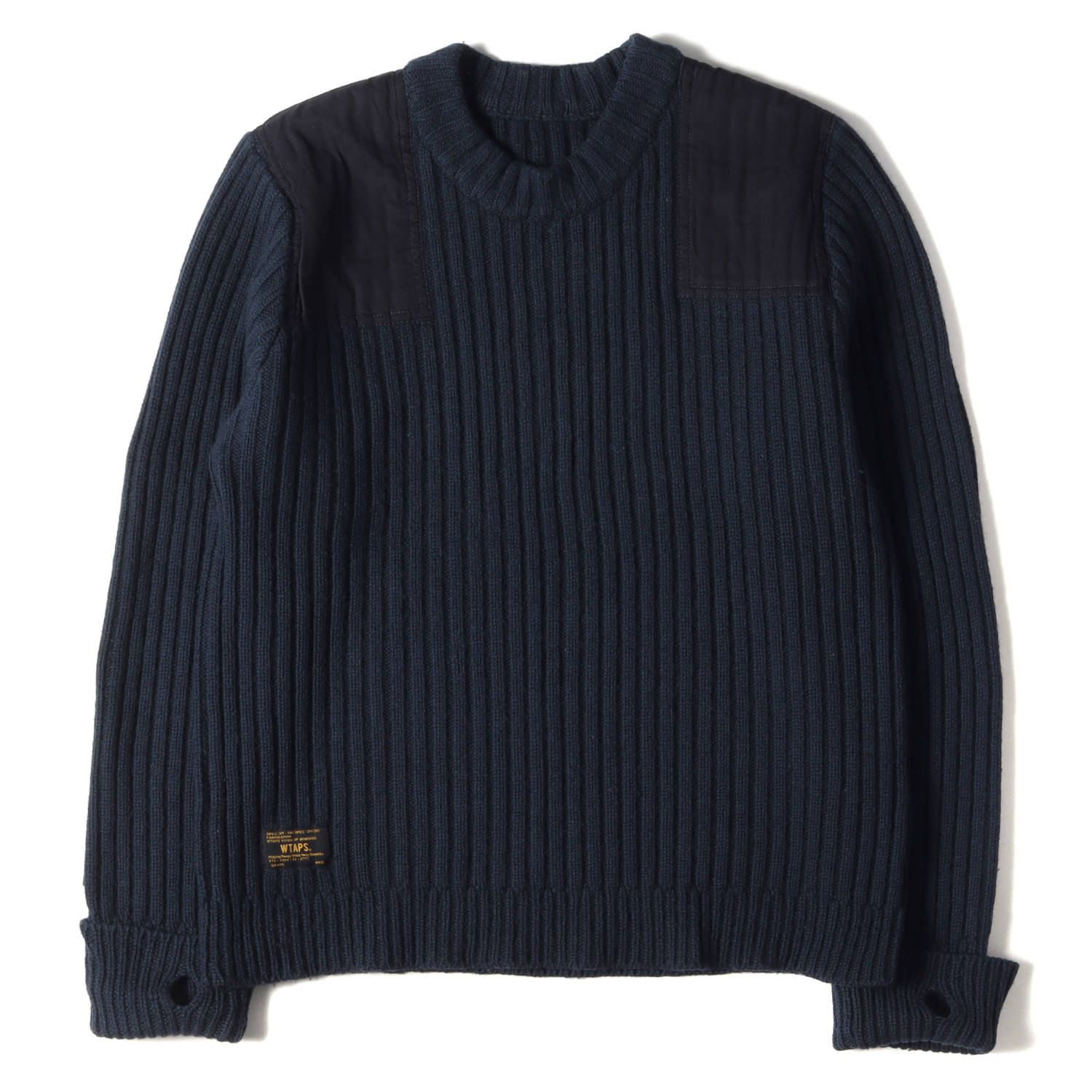 WTAPS ダブルタップス ニット ウール コマンダー ニットセーター 
