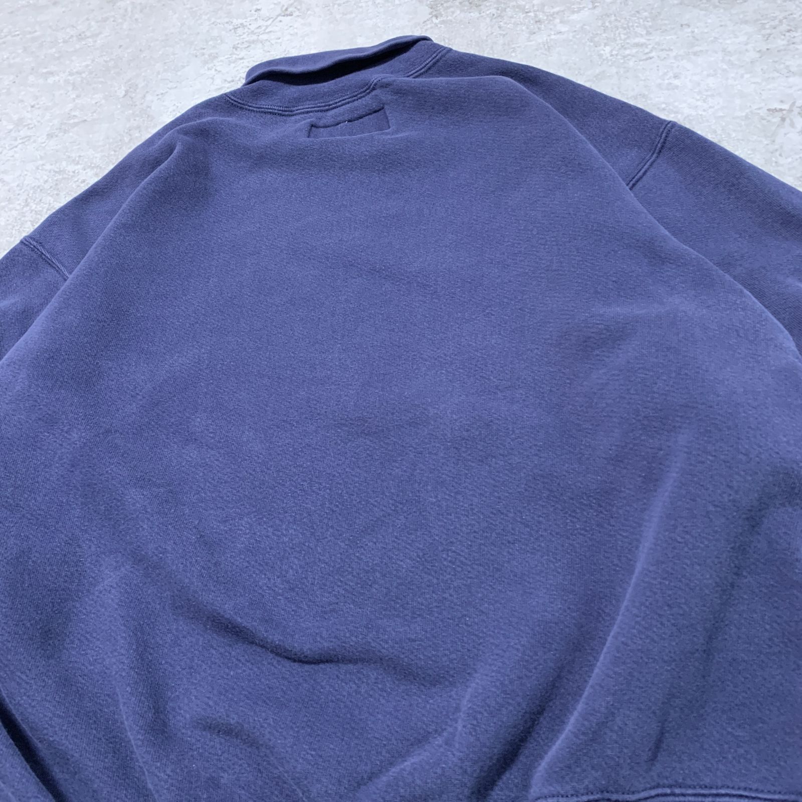 90s USA製 L.L.Bean × RUSSELL Turtleneck Plain Sweatshirt エルエル 