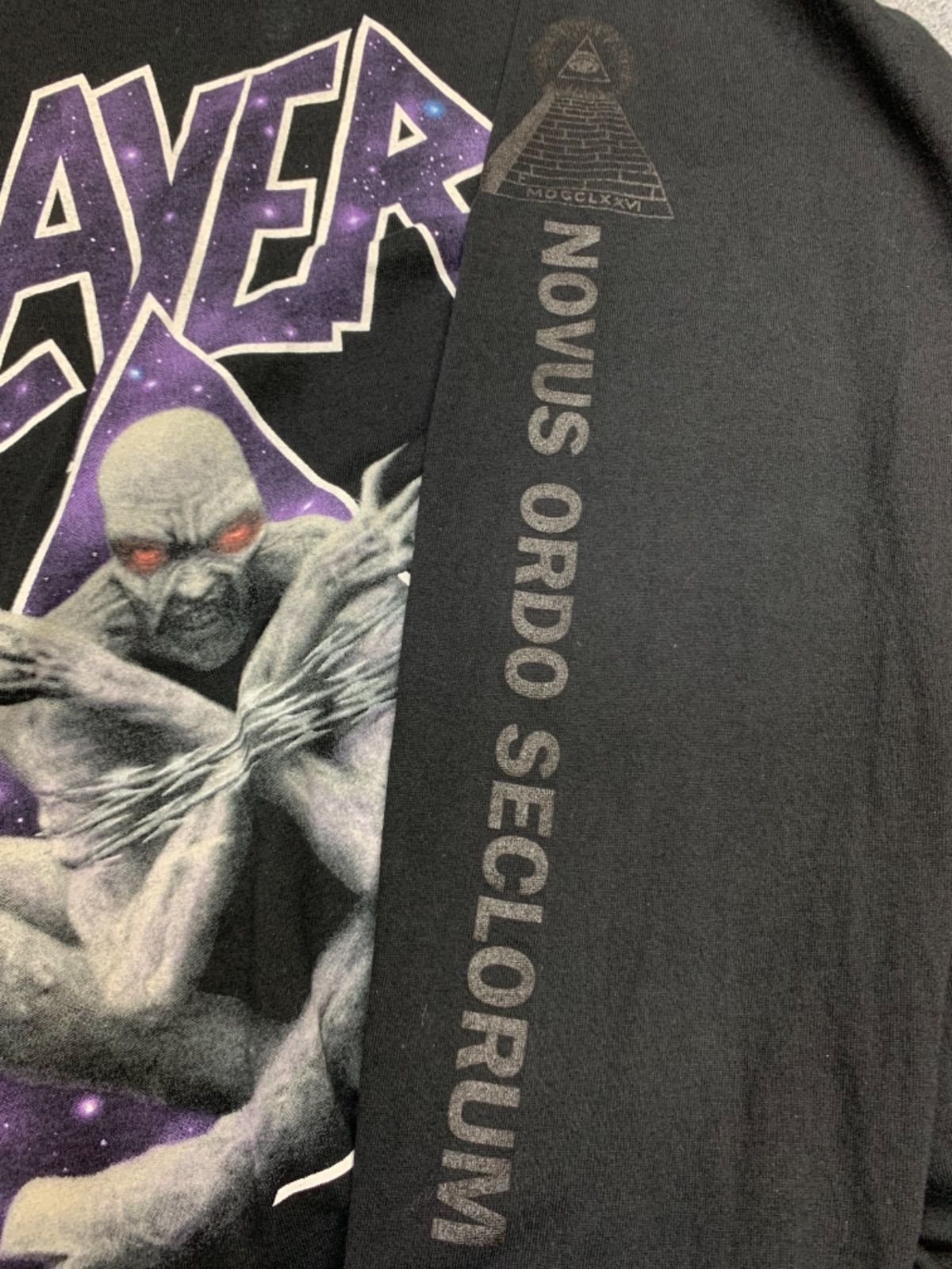 90's SLAYER バンドTシャツ ロンT - メルカリ