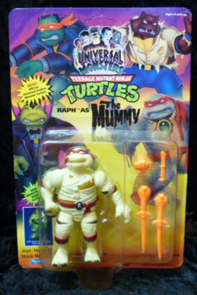 PLAYMATES UNIVERSAL STUDIOS MONSTERS RAPH AS THE MUMMY