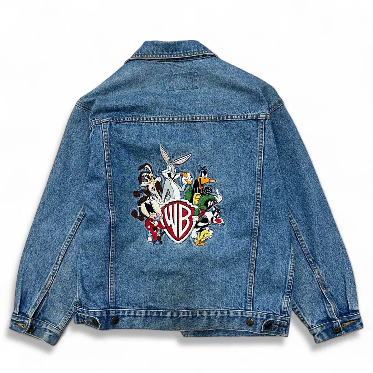 90s ワーナー ブラザーズ ルーニー・テューンズ デニムジャケット