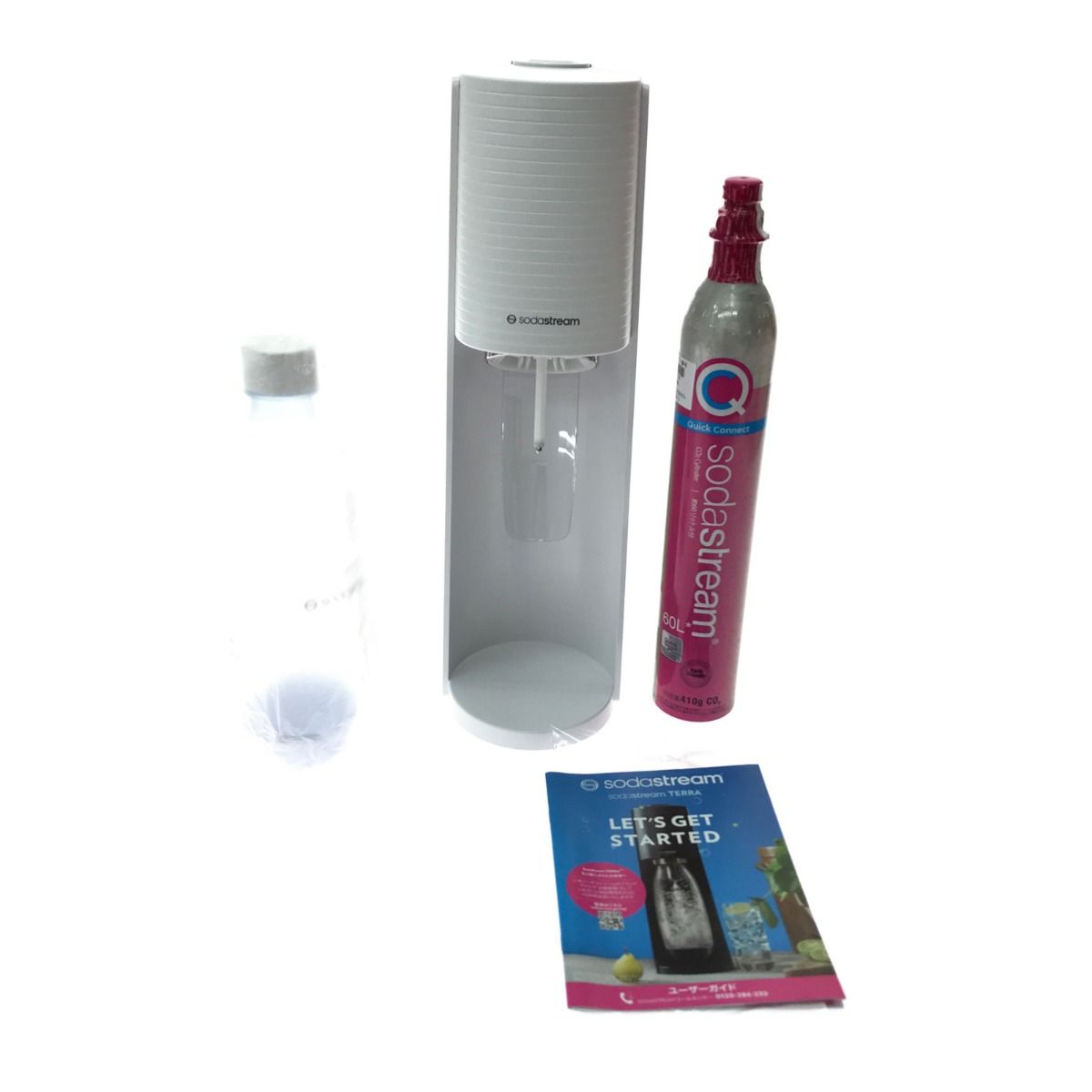 ▽▽sodastream ソーダストリーム 炭酸水メーカー 2027/9 SSM1100 テラ