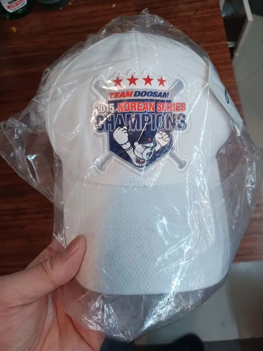 斗山ベアーズ 2015 チャンピオン シリーズ 帽子 プレ