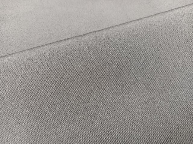 平和屋着物○上質な色無地 作家物 草木染 桔梗鼠色 正絹 逸品