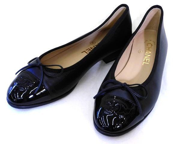 （美品）CHANEL パンプス CHANEL パンプス 36C G02819 ブラック ホワイト ツイード レザー