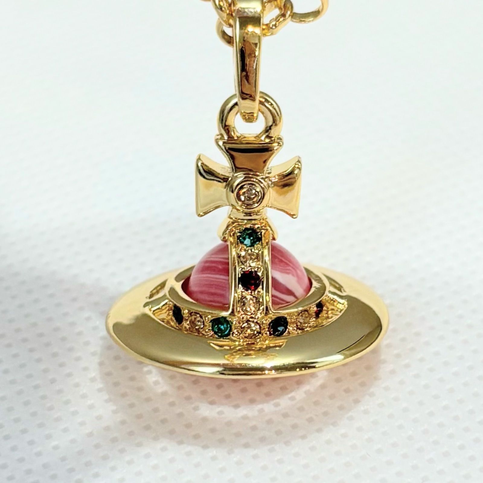 VivienneWestwood ヴィヴィアン スモールオーブ ネックレス ピンク