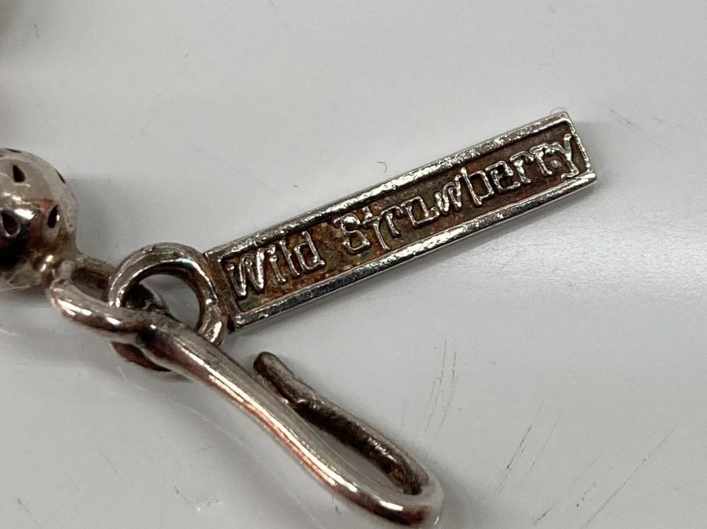 wild strawberryワイルドストロベリー 野苺ブレスレットいちご ワイルドストロベリー Wild Strawberry BRACELET ブレスレット フック